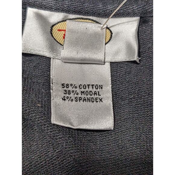 Talbots Full Zip‎ Active Sweater Women L Black Pockets Long Sleeve Mock Neck R78 - Picture 8 of 12